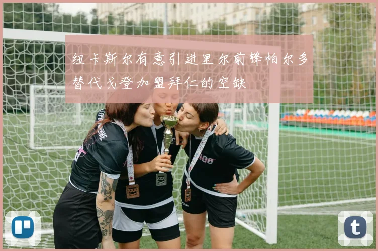 纽卡斯尔有意引进里尔前锋帕尔多替代戈登加盟拜仁的空缺
